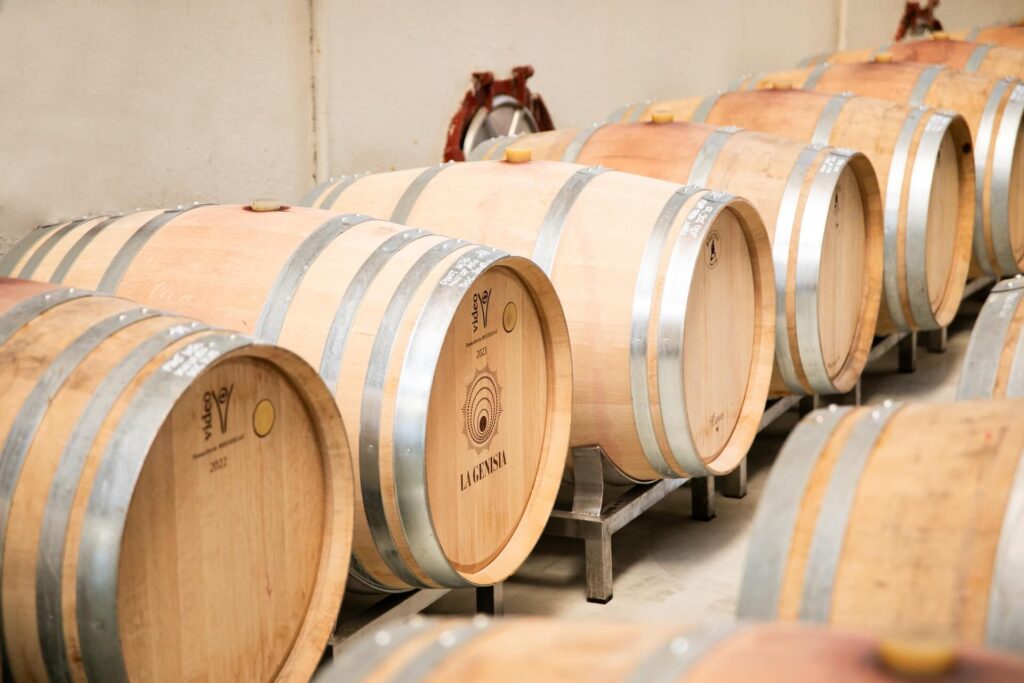 La Genisia produzione in botte