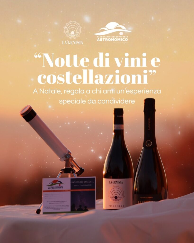 Locandina Notte di vini e costellazioni