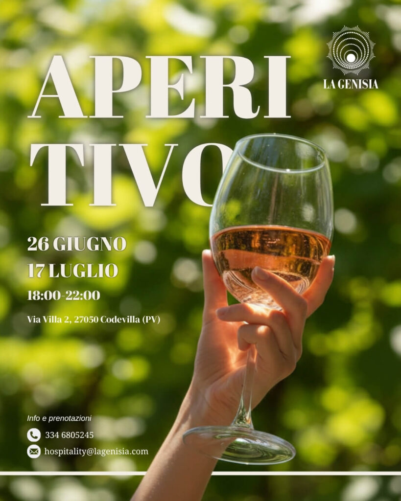 Aperitivo in terrazza La Genisia