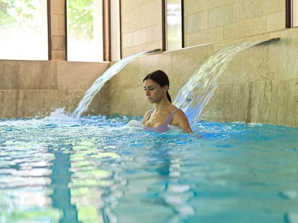 Terme di rivanazzano ragazza alle terme